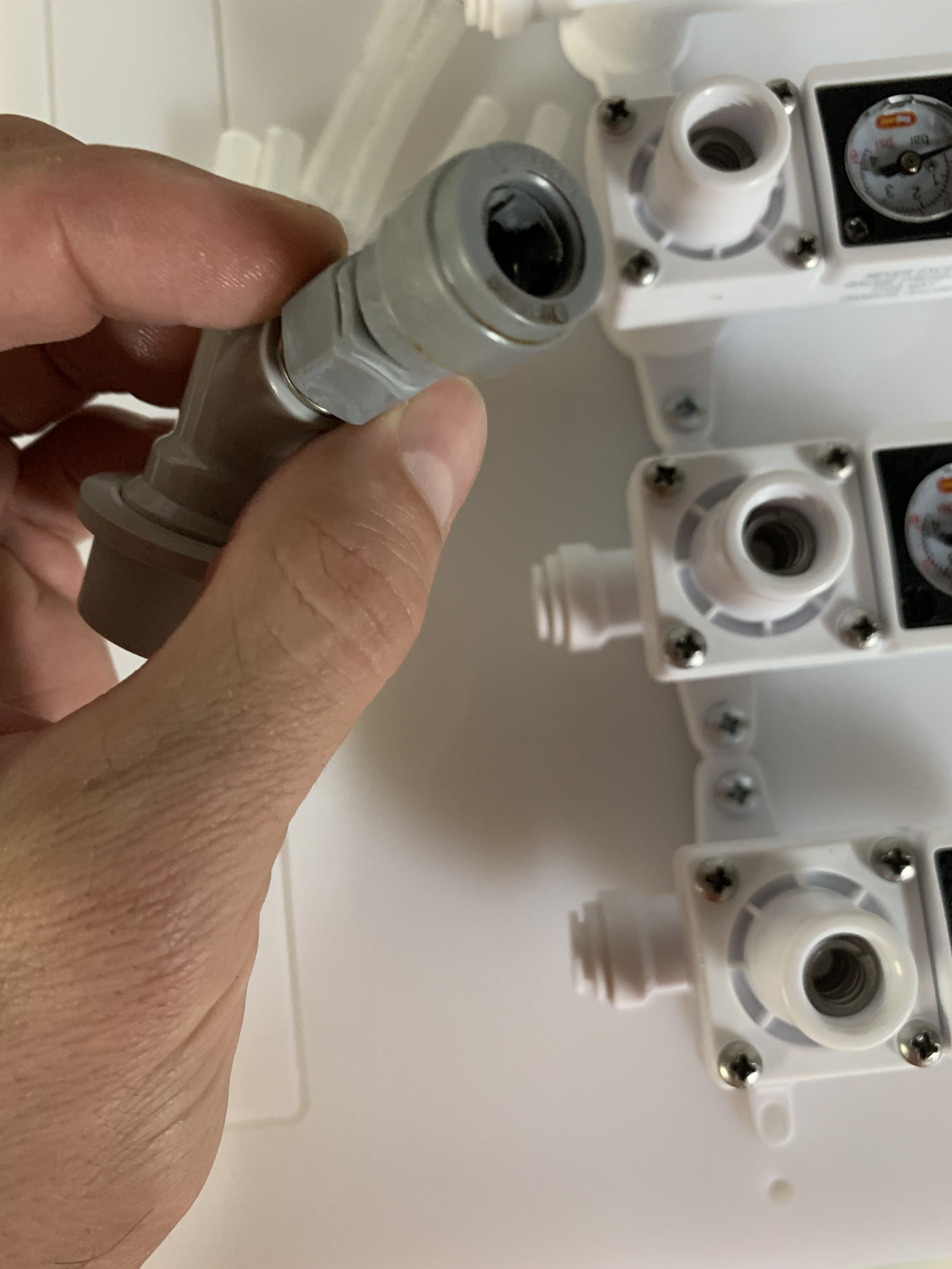 Generic Brown Rubber Airlock Grommet