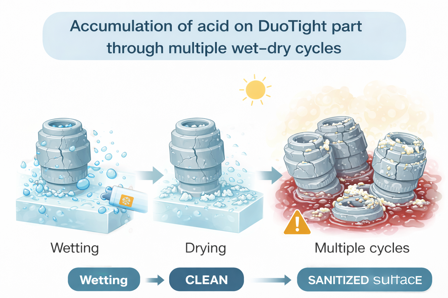 Generic Brown Rubber Airlock Grommet