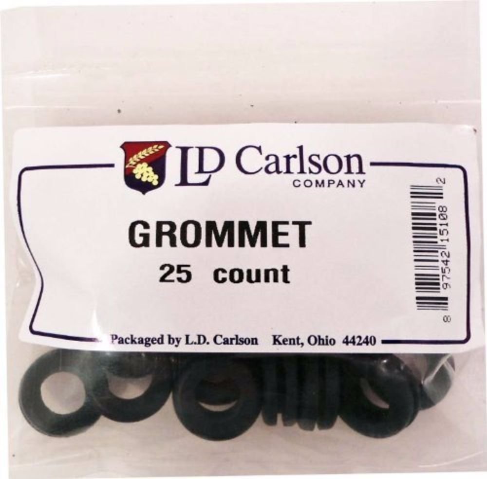 Generic Black Rubber Airlock Grommet